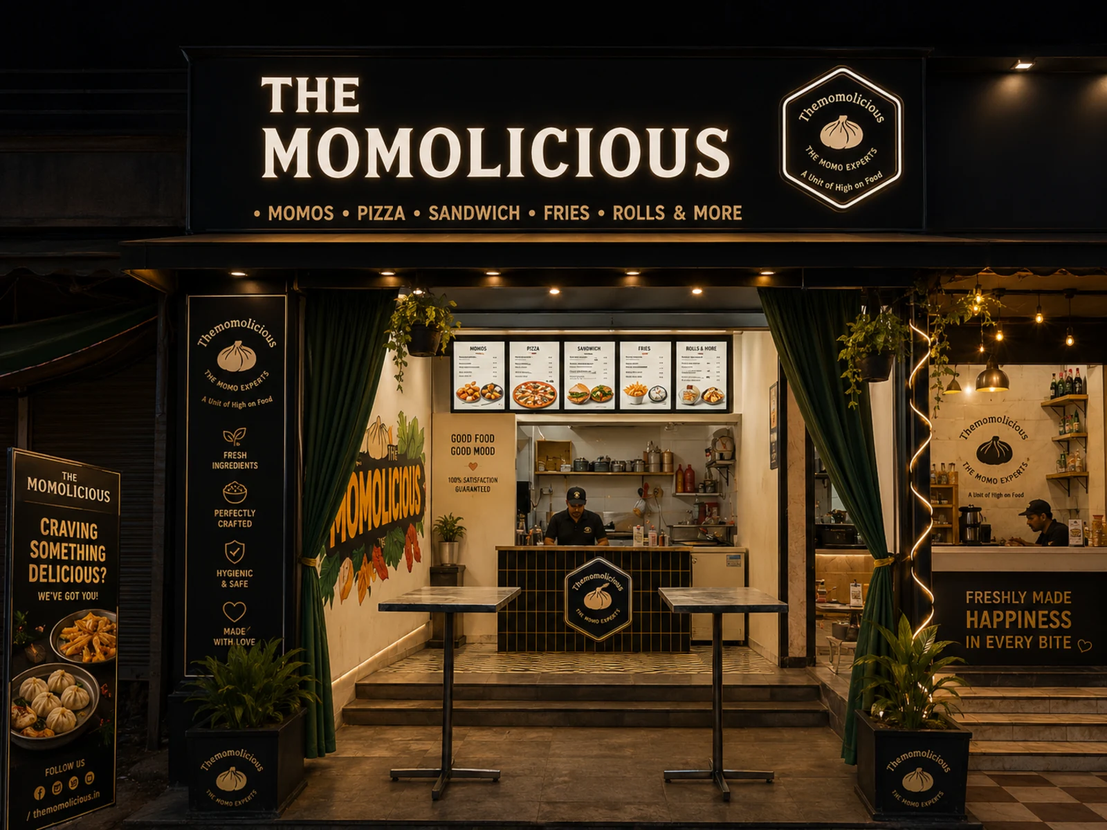 The Momolicious premium outlet storefront